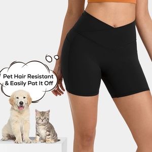 Halara Crossover Side Pocket Biker Shorts